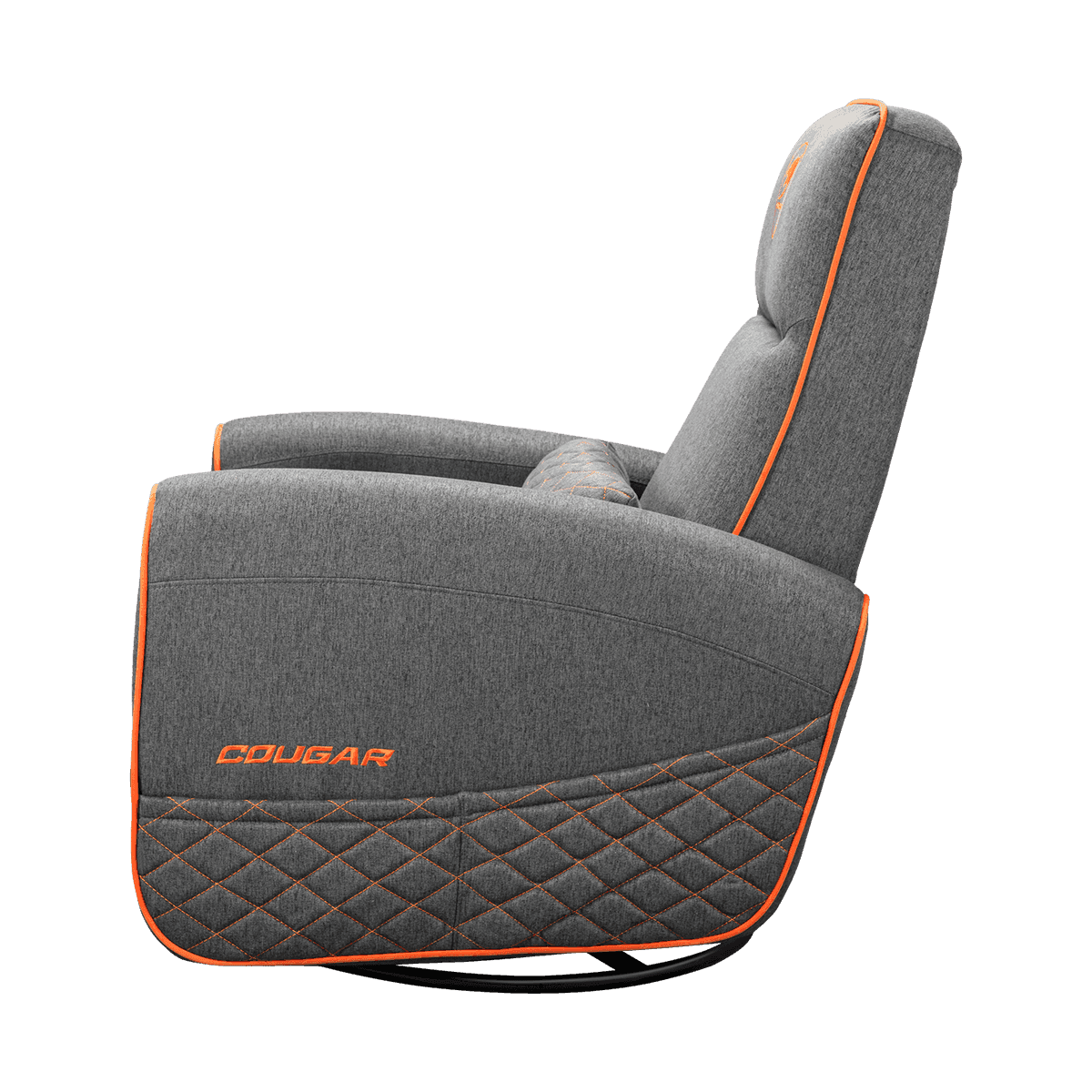 Cougar Cougar FIDOM Gray Sofa Chair, Breathable Imitation Linen Upholstery, Lumbar Support, Recline, Swivel & Rock Features, Up to 150kg Weight Support, Specialized Padding | 3MFDFGRO.0001 - thumbnail 11