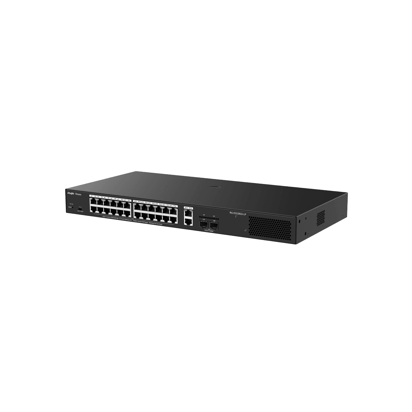 Ruijie RG-ES228GS-LP, 28-Port Gigabit Smart Cloud Managed PoE Switch thumbnail 3