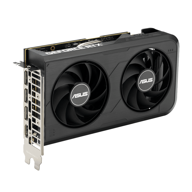 ASUS Dual GeForce RTX 5050 8GB GDDR6 OC Edition Graphics card, 2677 MHz (OC Mode), Blackwell Architecture | 90YV0N72-M0NA00 thumbnail 9