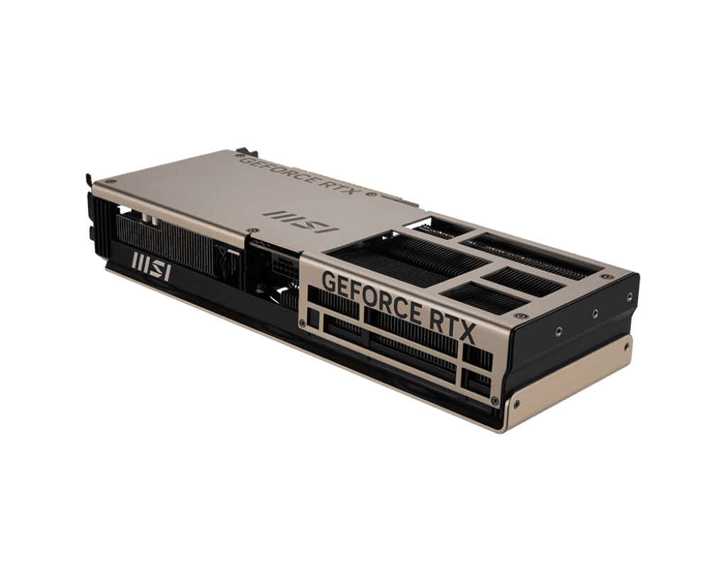 MSI NVIDIA GeForce RTX 5080 16G INSPIRE 3X OC Graphics card, 16GB GDDR7, 30 Gbps, 256-bit, 10752 CUDA Cores Units, Blackwell Architecture | 912-V531-203 thumbnail 3