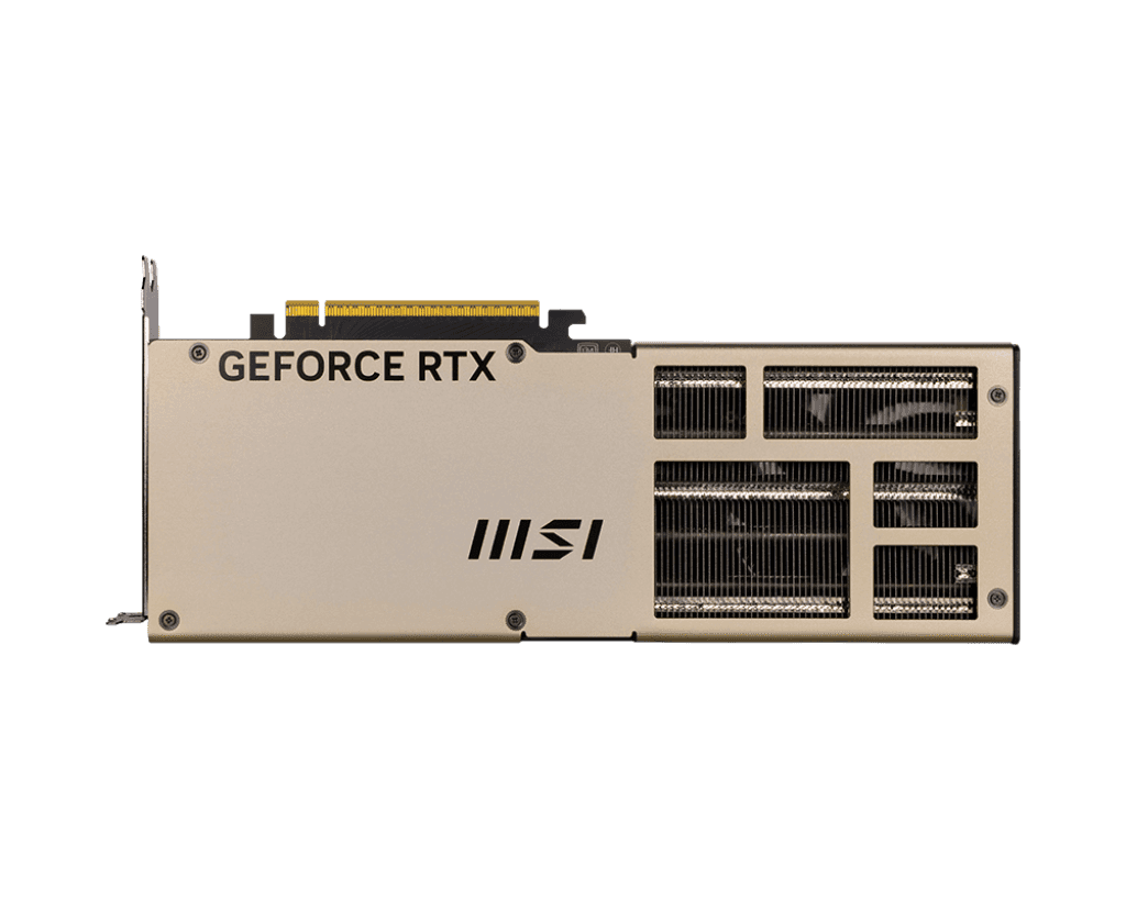 MSI NVIDIA GeForce RTX 5080 16G INSPIRE 3X OC Graphics card, 16GB GDDR7, 30 Gbps, 256-bit, 10752 CUDA Cores Units, Blackwell Architecture | 912-V531-203 thumbnail 4