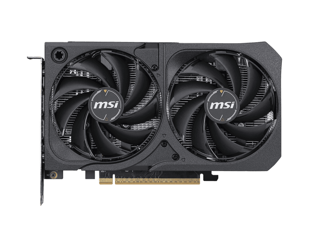 Asus MSI GeForce RTX 5050 8G SHADOW 2X OC Graphics Card, Blackwell & DLSS 4, 8GB GDDR6, PCIe 5.0, Dual-Fan Cooling, 20 Gbps, 128-bit | 912-V538-008 - thumbnail 2