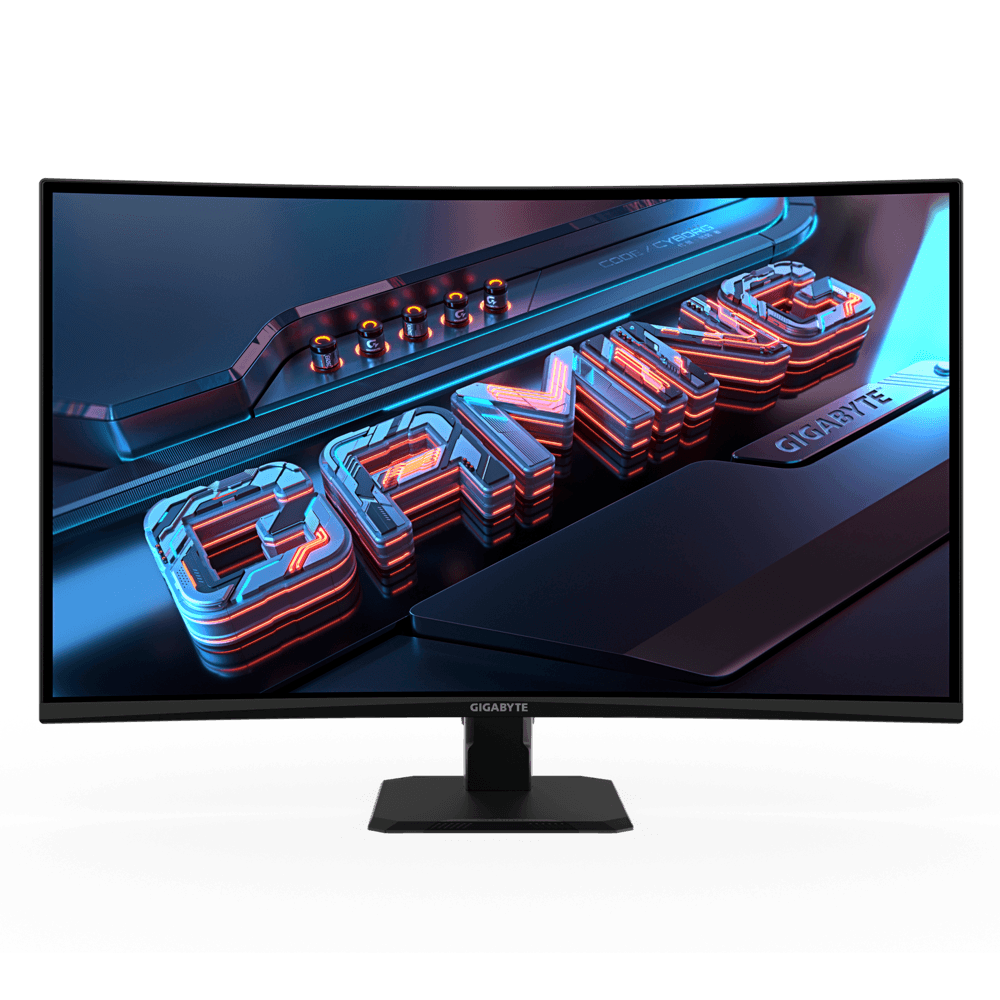 Gigabyte GS32QCA 32 Inch Curved Gaming Monitor, 2560 x 1440 (QHD) 2K VA Panel, 180Hz Refresh Rate, 1ms (MPRT) Response Time, Non-glare, 120% sRGB, HDR Ready, AMD Freesync thumbnail 3