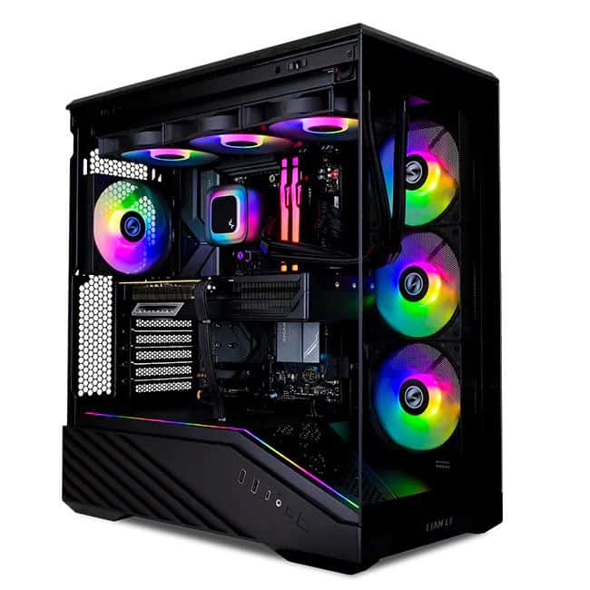 Nanotech Gaming PC, AMD Ryzen 5 7500X3D, ASUS Dual RTX 5060 8GB GDDR7, 16GB DDR5, 360mm AIO, Lian Li V100R - thumbnail 1