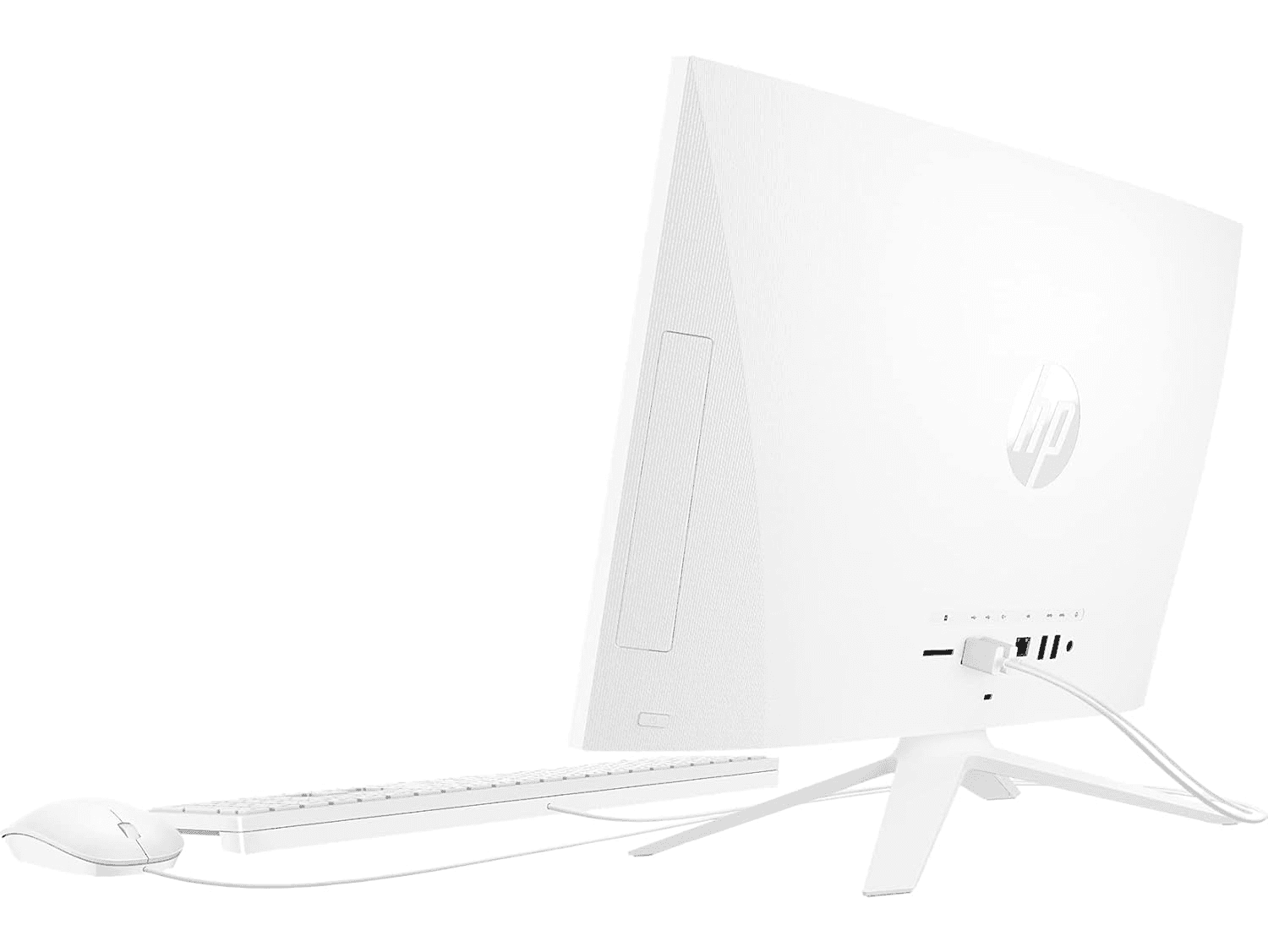 Hp HP All-in-One 21-b0038nh Desktop PC, Intel Core i3-1005G1, 4GB RAM, 1TB HDD, 20.7″ HD Display, Webcam, DOS, White – 2T0P8EA#BH5 - thumbnail 4