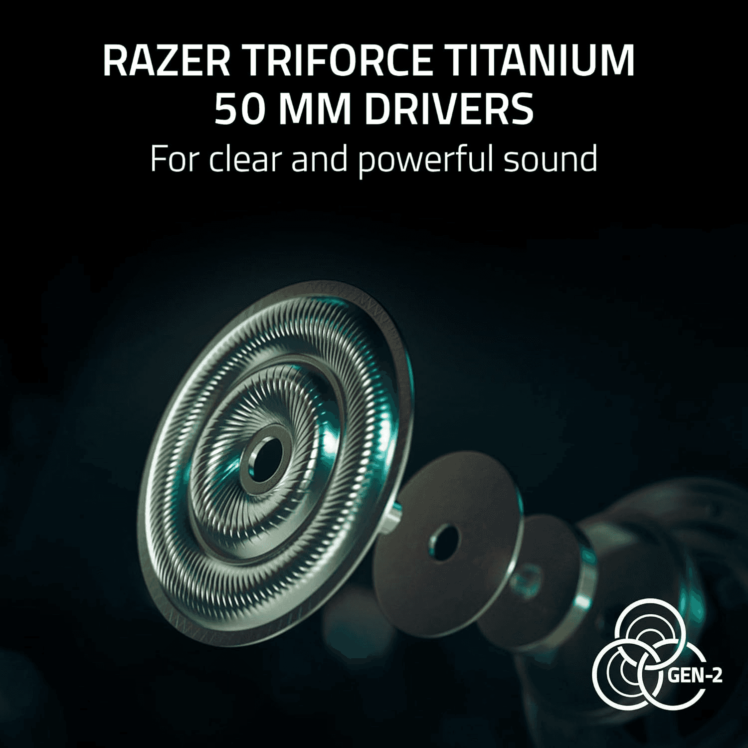 RAZER Razer BlackShark V3 Pro Wireless ANC White Esports Gaming Headset with Ultra-Low Latency and THX Spatial Audio, Full Band Mic, 50mm Drivers, 2.4 GHz, Bluetooth, USB, 3.5mm, Works with Mac, PS5, Nintendo Switch, Smartphone | RZ04-05400200-R3M1 - thumbnail 3