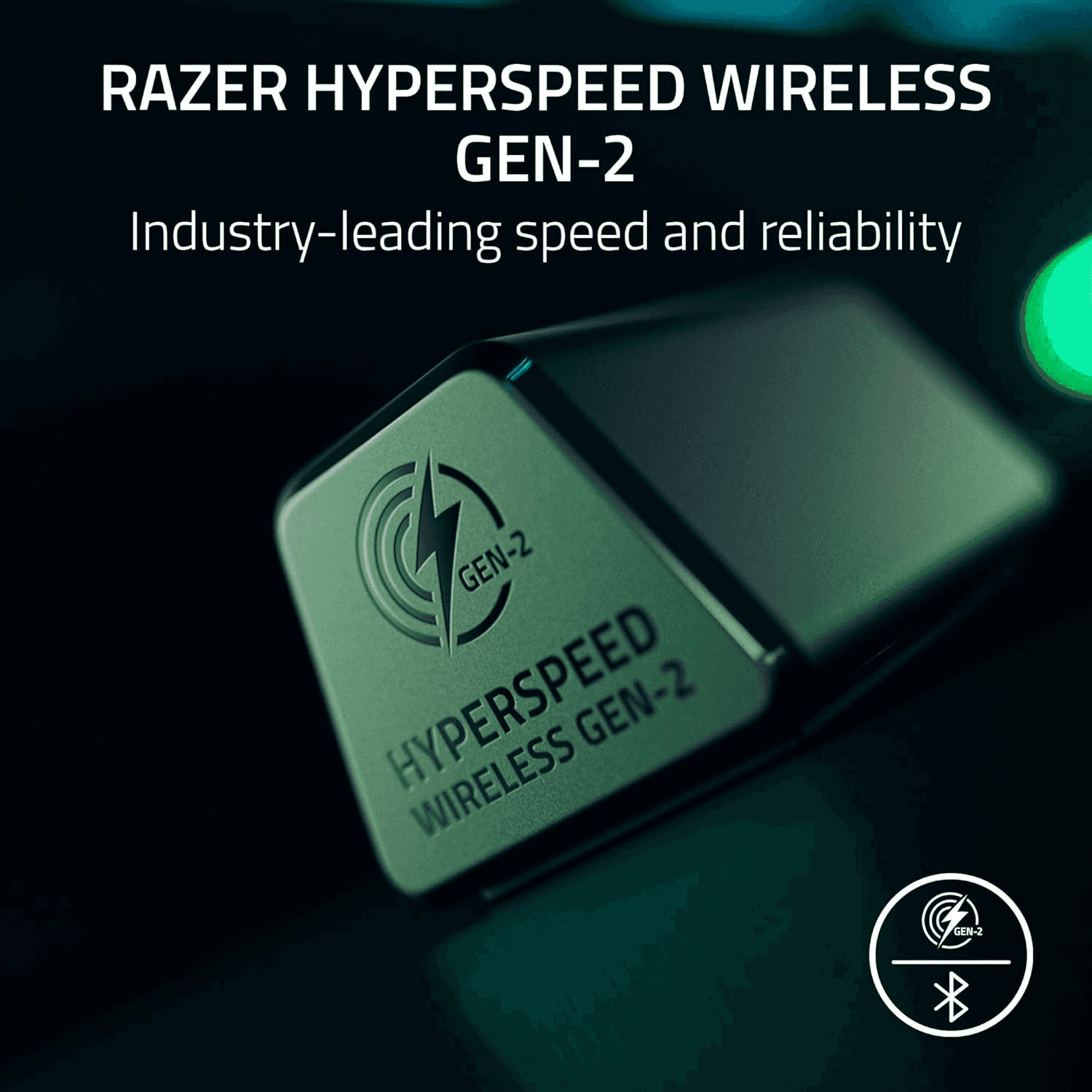 RAZER Razer BlackShark V3 Wireless Esports Headset, 50mm Drivers, Super Wideband Mic, 2.4 GHz, Bluetooth, USB  Works with Mac, PS5, Nintendo Switch, Smartphone | RZ04-05410100-R3M1 - thumbnail 3
