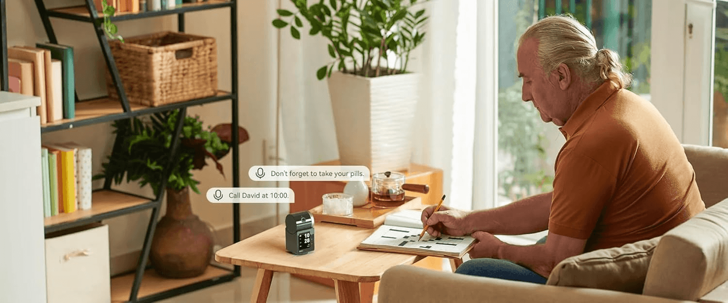 IMOU IMOU IPC-S2VP-5M0WR Rex VT Smart Indoor Camera, 5MP 3K UHD, Built-in 2.4" Screen, One-Touch Video Call, AI Human & Pet Detection, IMOU SENSE - thumbnail 2