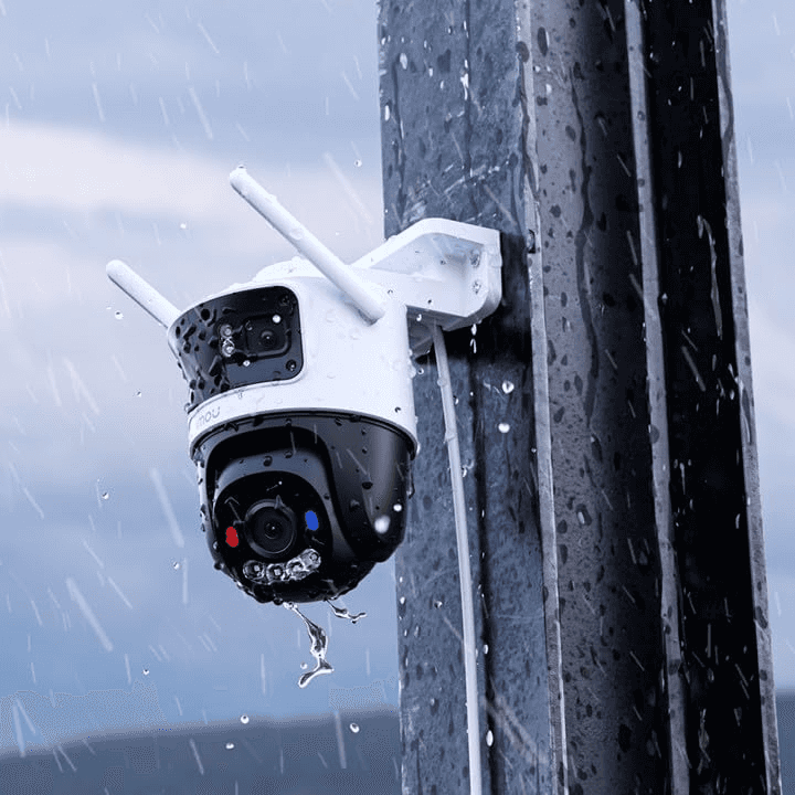 IMOU IMOU IPC-S7UP-11M0WED Cruiser Triple 11MP Outdoor Security Camera, Tri-Lens 3+3+5MP, Click2Track Linkage, Red & Blue Active Deterrence, Dual SD Slots (1TB) - thumbnail 5