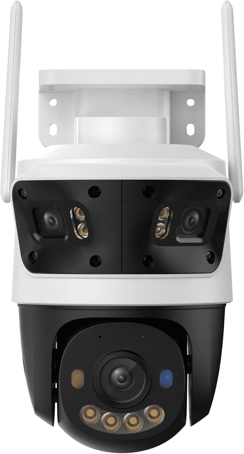 IMOU IMOU IPC-S7UP-11M0WED Cruiser Triple 11MP Outdoor Security Camera, Tri-Lens 3+3+5MP, Click2Track Linkage, Red & Blue Active Deterrence, Dual SD Slots (1TB) - thumbnail 2