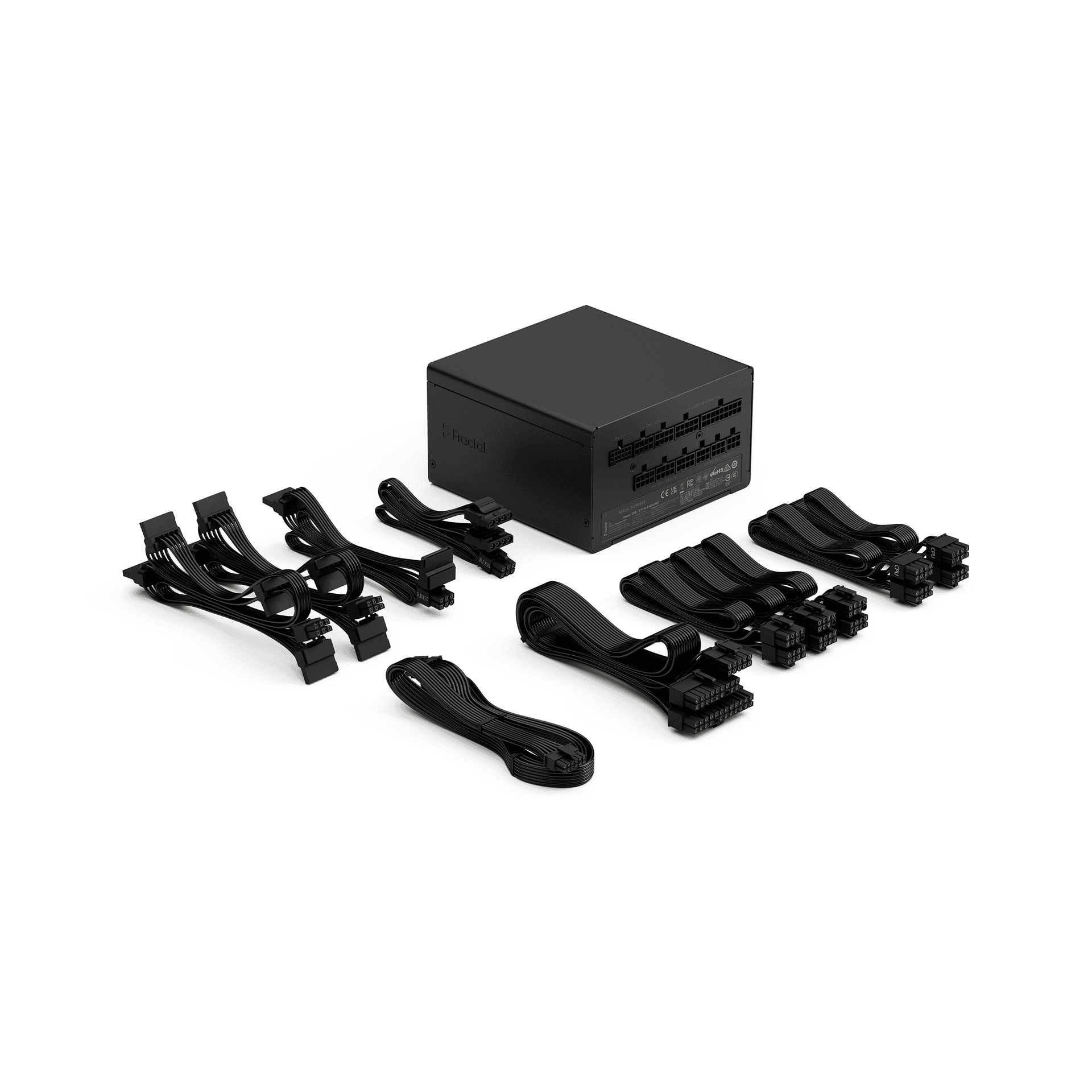 Fractal Design Fractal Design Ion 3 Gold 1000W, ATX 3.1 & PCIe 5.1 Ready, 80 PLUS Gold Certified, Fully Modular Power Supply, Black | FD-P-IA3G-100 - thumbnail 5