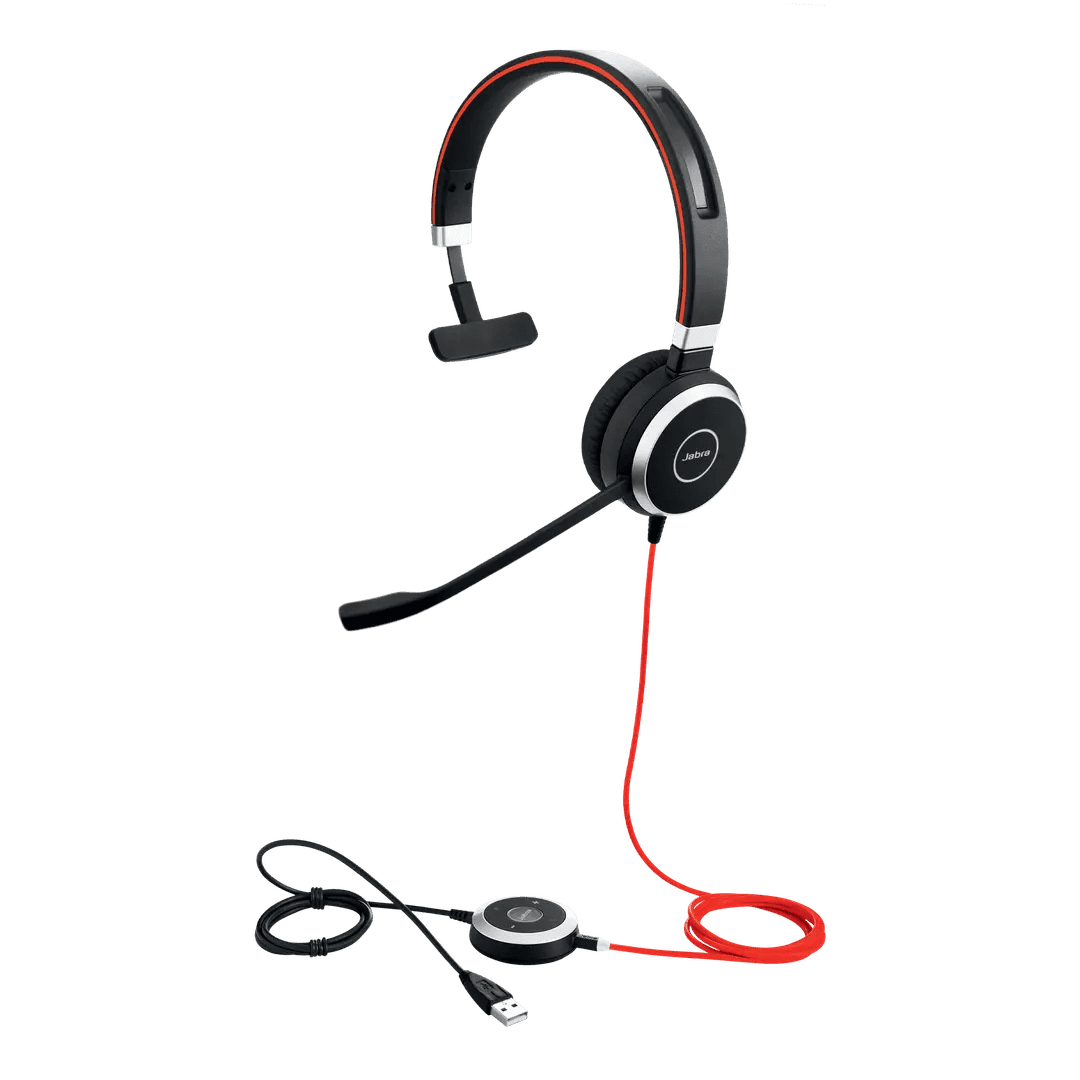Jabra Jabra Evolve 40 MS Mono Wired Professional Headset, USB-A, USB 2.0/3.0, 3.5mm jack  |  6393-823-109 - thumbnail 5