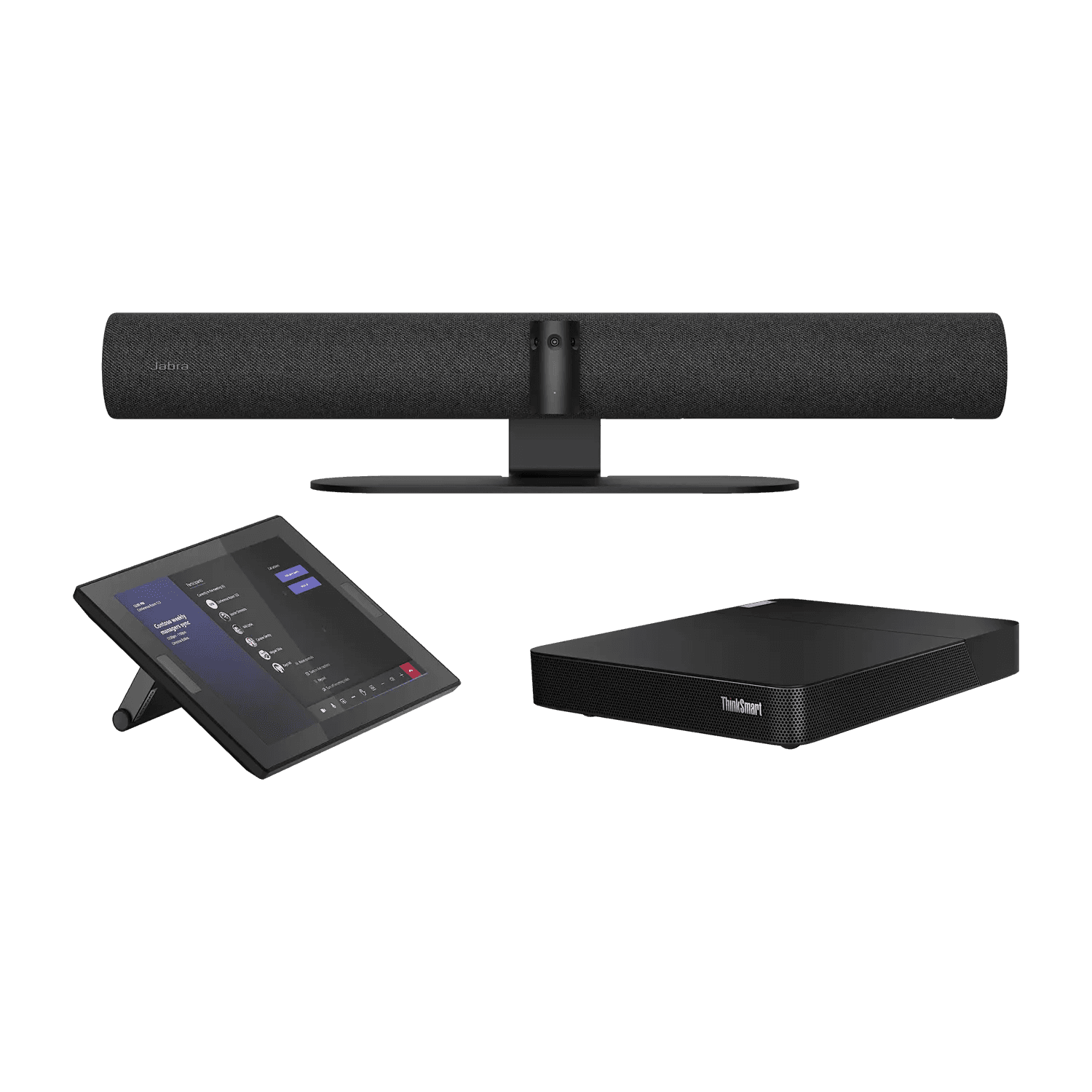 Jabra Jabra PanaCast 50 Room System,Panoramic Multi-Camera Array, 13 MP Camera Resolution, Up to 6x Lossless Digital Zoom, 2x 2" (50mm) Woofers, 2x 3/4" (20mm) Tweeters, Black | 8601-337 - thumbnail 1