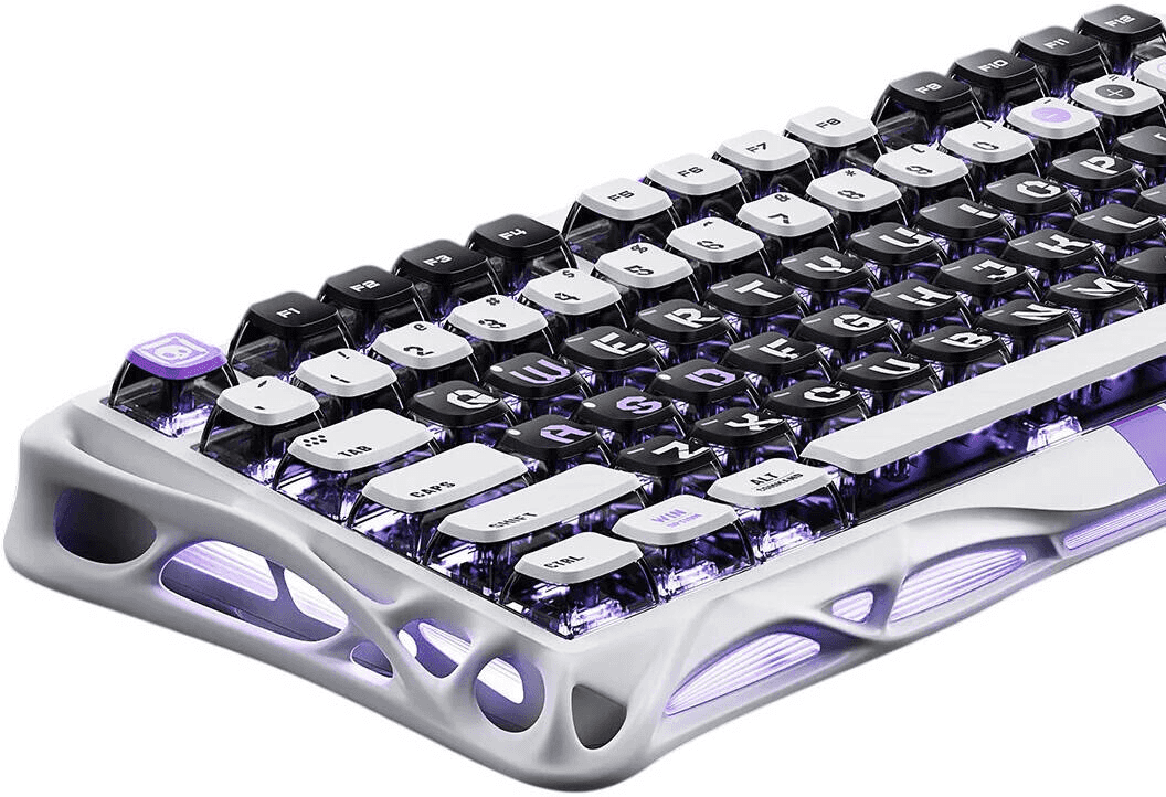 GravaStar Mercury V75-HE Magnetic Gaming Keyboard, Mecha Gray, 8000Hz Polling, Gateron Magnetic Jade Pro Switches, 0.005mm Precision | V75- HE thumbnail 4