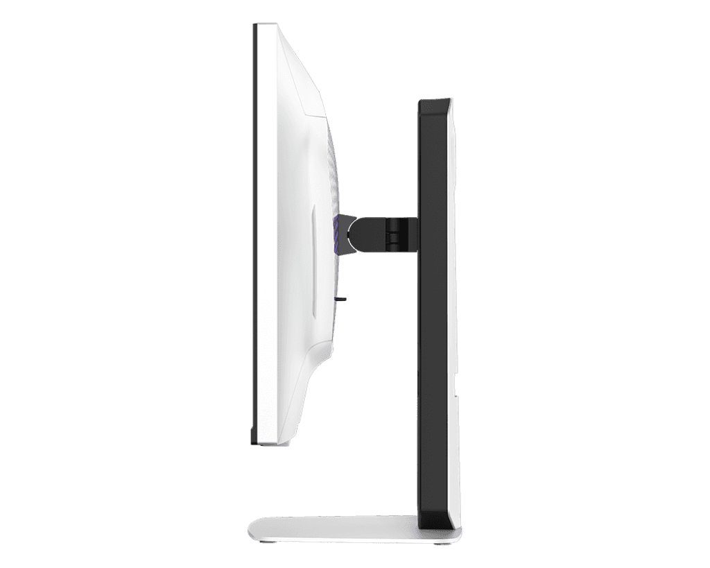 MSI MPG 274URDFW E16M 27 Inch 4K UHD White Gaming Monitor, Rapid IPS Panel 3840 x 2160, 0.5 ms, 4K @ 160Hz and FHD @ 320Hz, DisplayHDR 1000, Mini-LED, Dual-Mode, HDMI 2.1, DP 1.4a, USB C (PD 98W), Adjustable Height/Tilt | 9S6-3CF09H-020 thumbnail 5