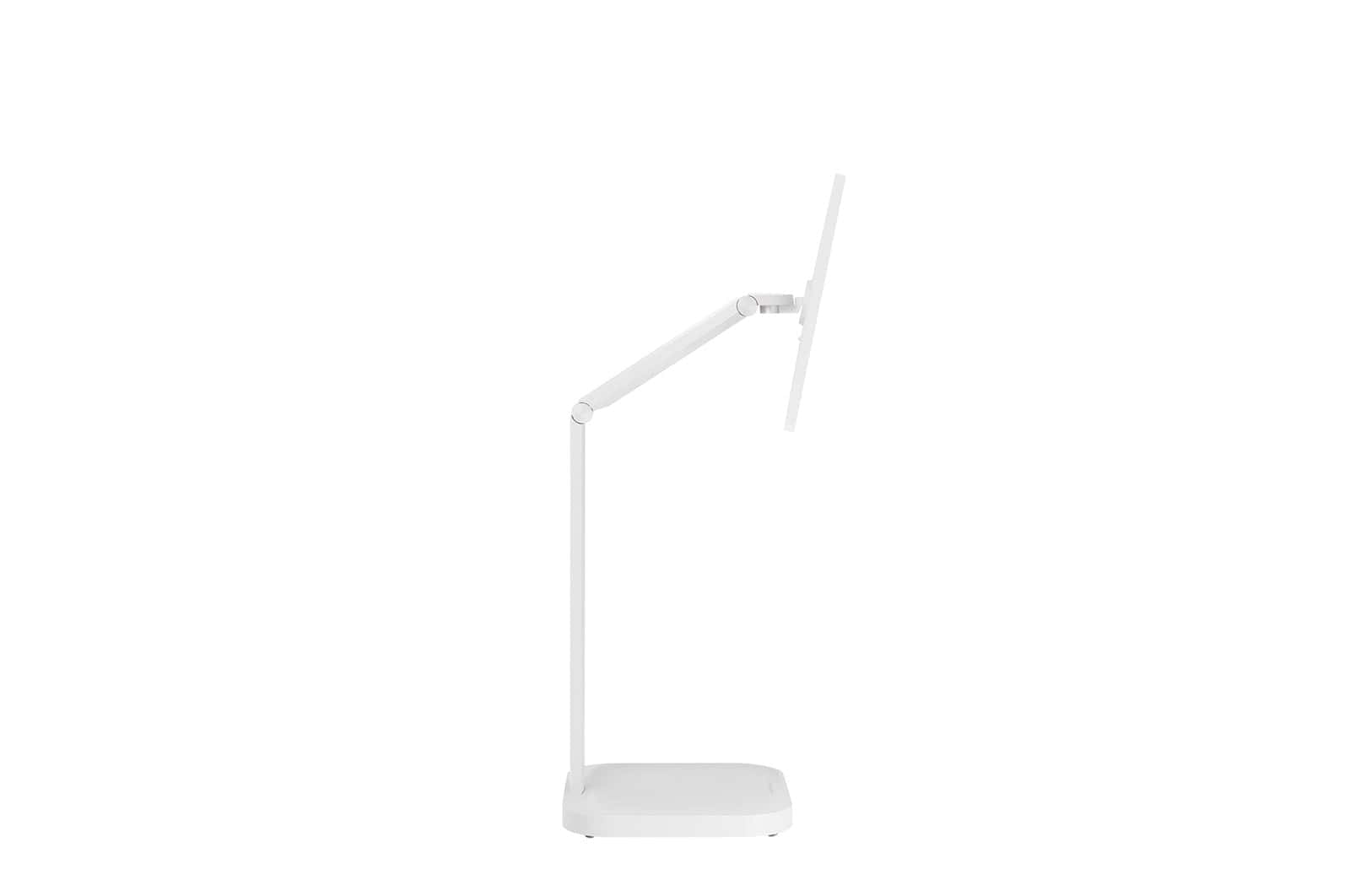 LG 32U889SA-W 31.5” 4K UHD (3840x2160) IPS Touch display Monitor Swing with touchscreen, Bluetooth, Wi-Fi, Tilt, Height, Swivel, and Portrait Mode adjustable stand with wheels thumbnail 6
