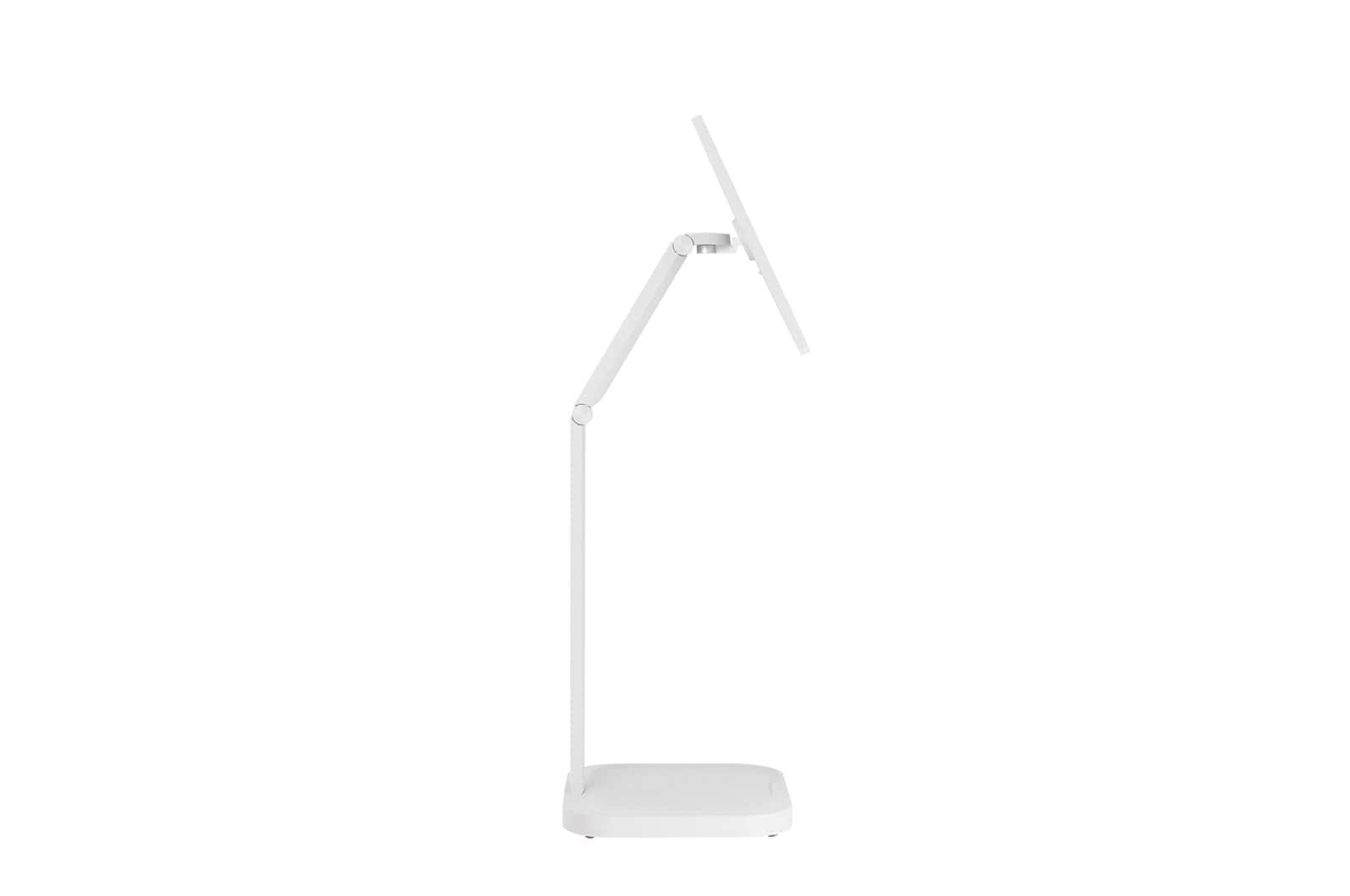 LG 32U889SA-W 31.5” 4K UHD (3840x2160) IPS Touch display Monitor Swing with touchscreen, Bluetooth, Wi-Fi, Tilt, Height, Swivel, and Portrait Mode adjustable stand with wheels thumbnail 7