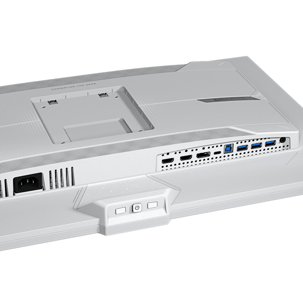 Gigabyte M27UP ICE 27 Inch Gaming Monitor, IPS 3840 x 2160 (UHD) 4K, 160Hz Refresh Rate, 1ms GTG Response Time, Dual Mode 4K @ 160Hz, FHD 360Hz, G-Sync Compatible, VESA Display HDR400, Built-in Speaker, 4 Way Adjustability |  M27UP ICE EK1 thumbnail 8