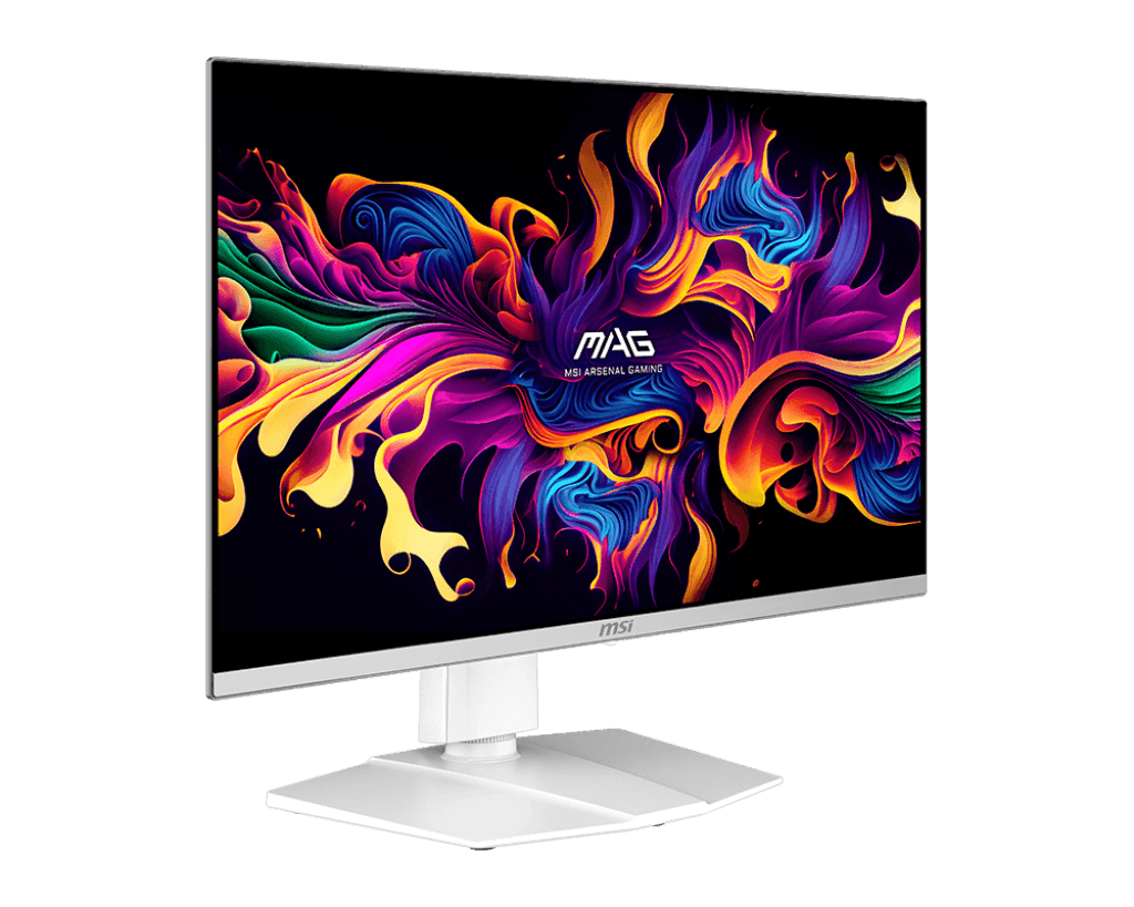 MAG 272QPW QD-OLED X28 27" QHD 280Hz Flat 27 Inch Gaming Monitor, WQHD (2560 x 1440) QD-OLED, Ultra-low 0.03 ms Response time, 8% Adobe RGB, 138% sRGB, 99% DCI-P3, VESA DisplayHDR True Black 400, 4-way Adjustable stand, 3-year Warranty | 9S6-3CD79A-040 thumbnail 3