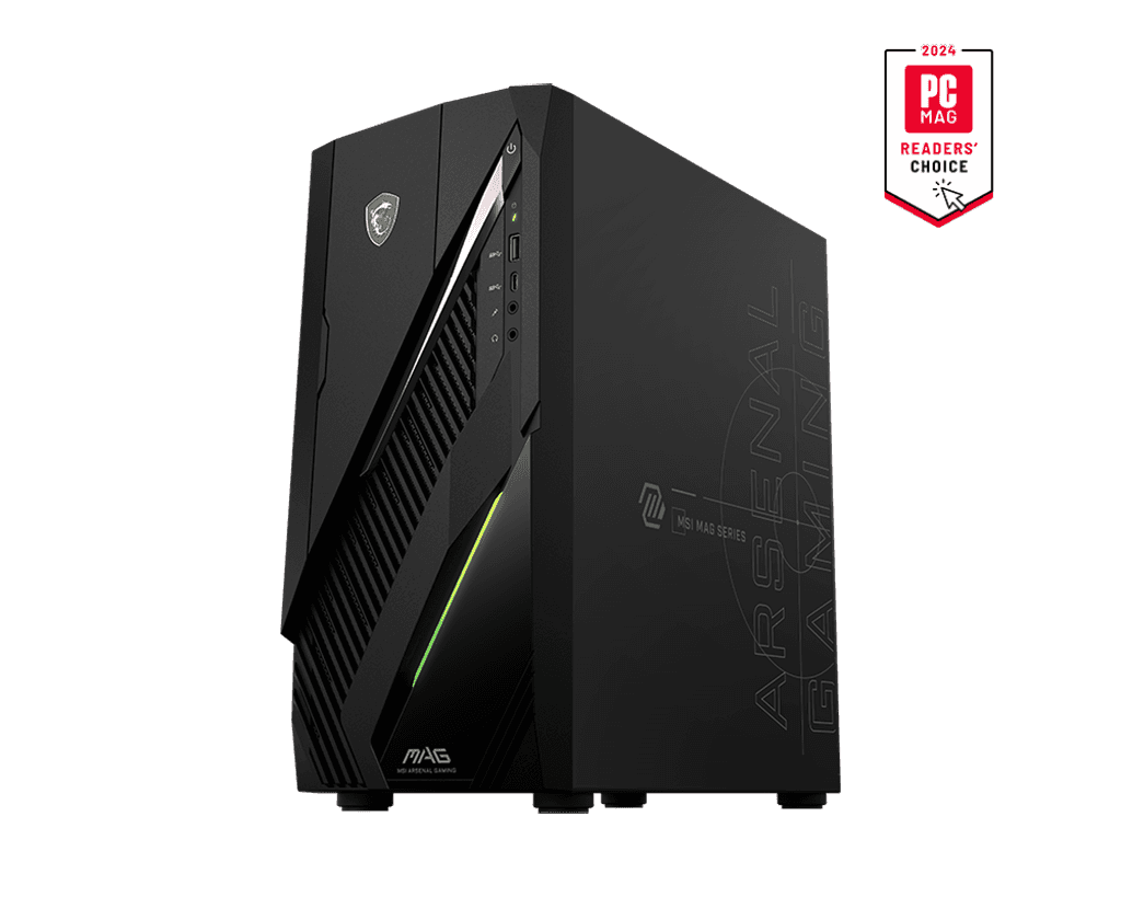 MSI MSI MAG Infinite E1 Desktop Kit, Intel Core i5-14400F, H610 Chipset, 500W 80+ Bronze PSU, Barebone (No GPU, RAM, Storage) | 936-B91111-001 - thumbnail 1