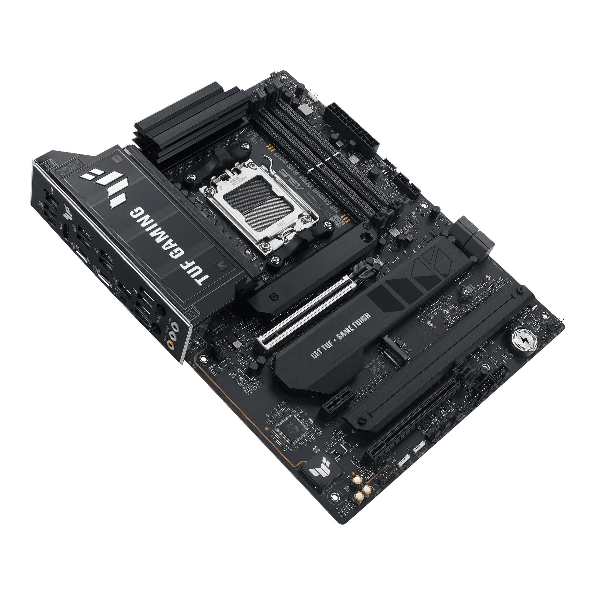 Asus ASUS TUF GAMING AMD X870E AM5 ATX Motherboard, Advanced AI PC ready, DDR5, PCIe 5.0, 4x M.2 slots 2x PCIe 5.0, Wi-Fi 7, BIOS FlashBack&trade, ARGB Gen 2 headers, Aura Sync, Q-Antenna, Q-Dashboard, AI Cooling II, AI Networking II and AI Overclocking |  90MB1M70-M0EAY0 - thumbnail 6