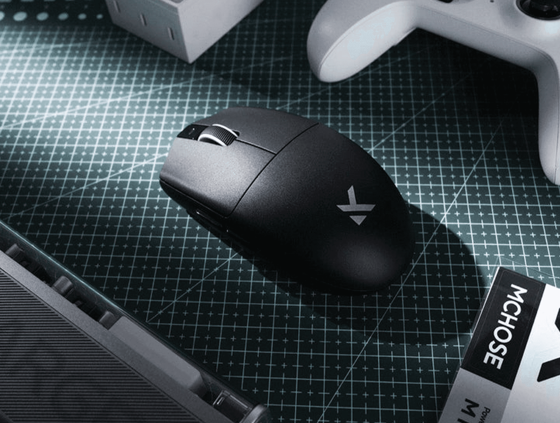 MCHOSE MCHOSE G3 V2 Wireless Gaming Mouse, 59g Ultra-Lightweight, TOPSPEED® Wireless, & 100M Click Omron Switches, Black | MC-G3V2-5 - thumbnail 3