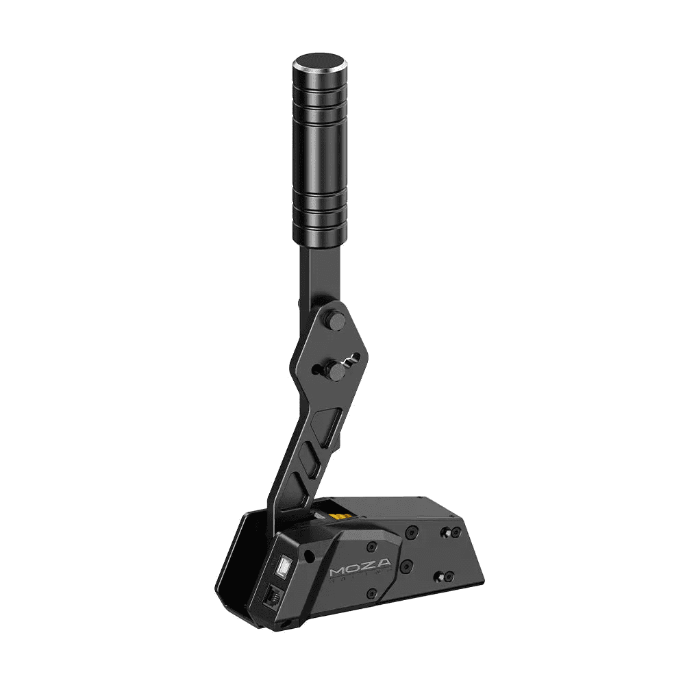 MOZA MOZA RS31 HBP Handbrake, 16-Bit High Precision Sensor, Aviation-Grade Aluminum, Adjustable Pressure & Travel, PC Sim Racing, Black - thumbnail 1