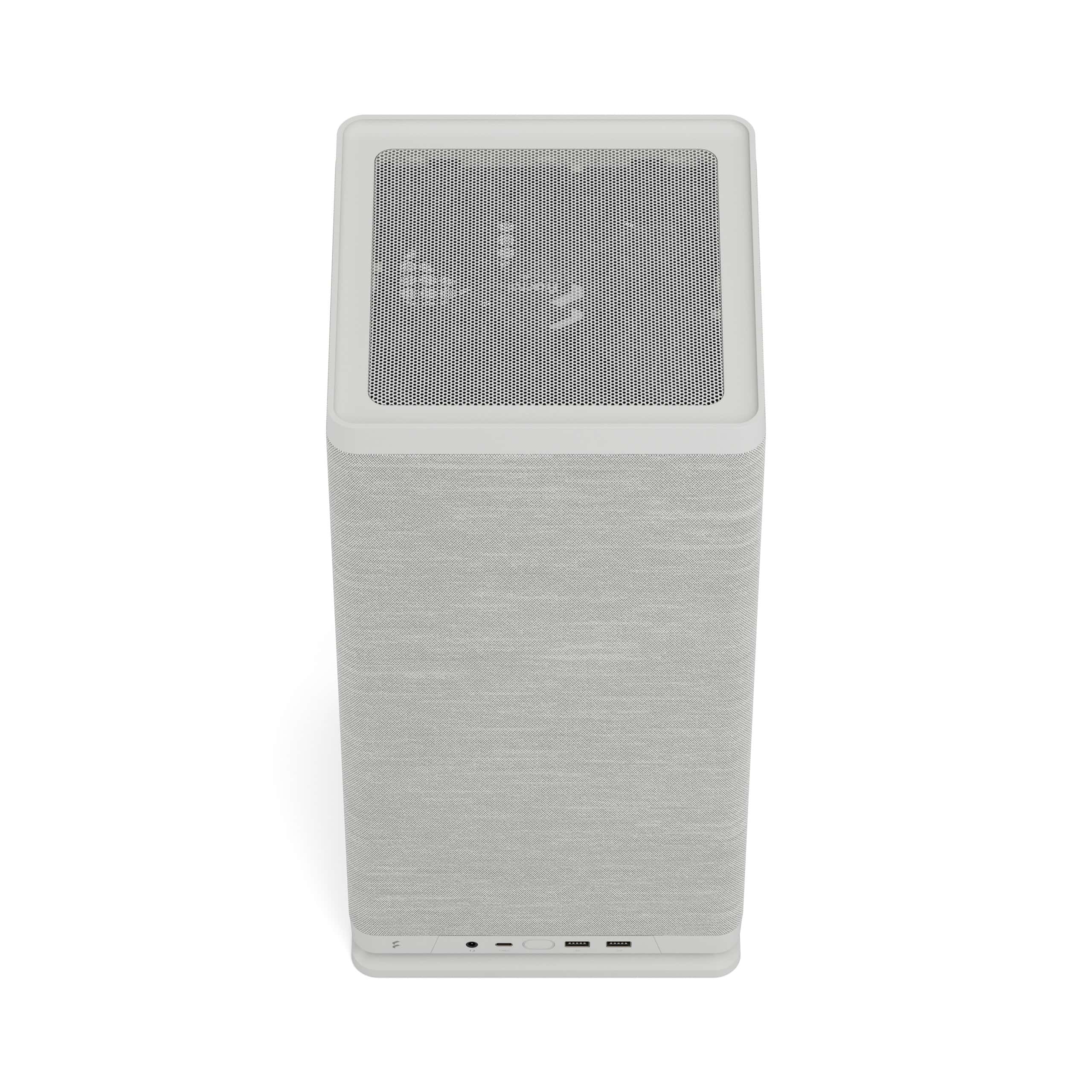 Fractal Design Mood Light Gray Mini-ITX Small Form Factor PC Case, Motherboard Supports Upto mITX, GPUs Supports up to 325 mm, Rear magnetic filter mesh, with PCIe 4.0 Riser  | FD-C-MOD1N-01 thumbnail 5
