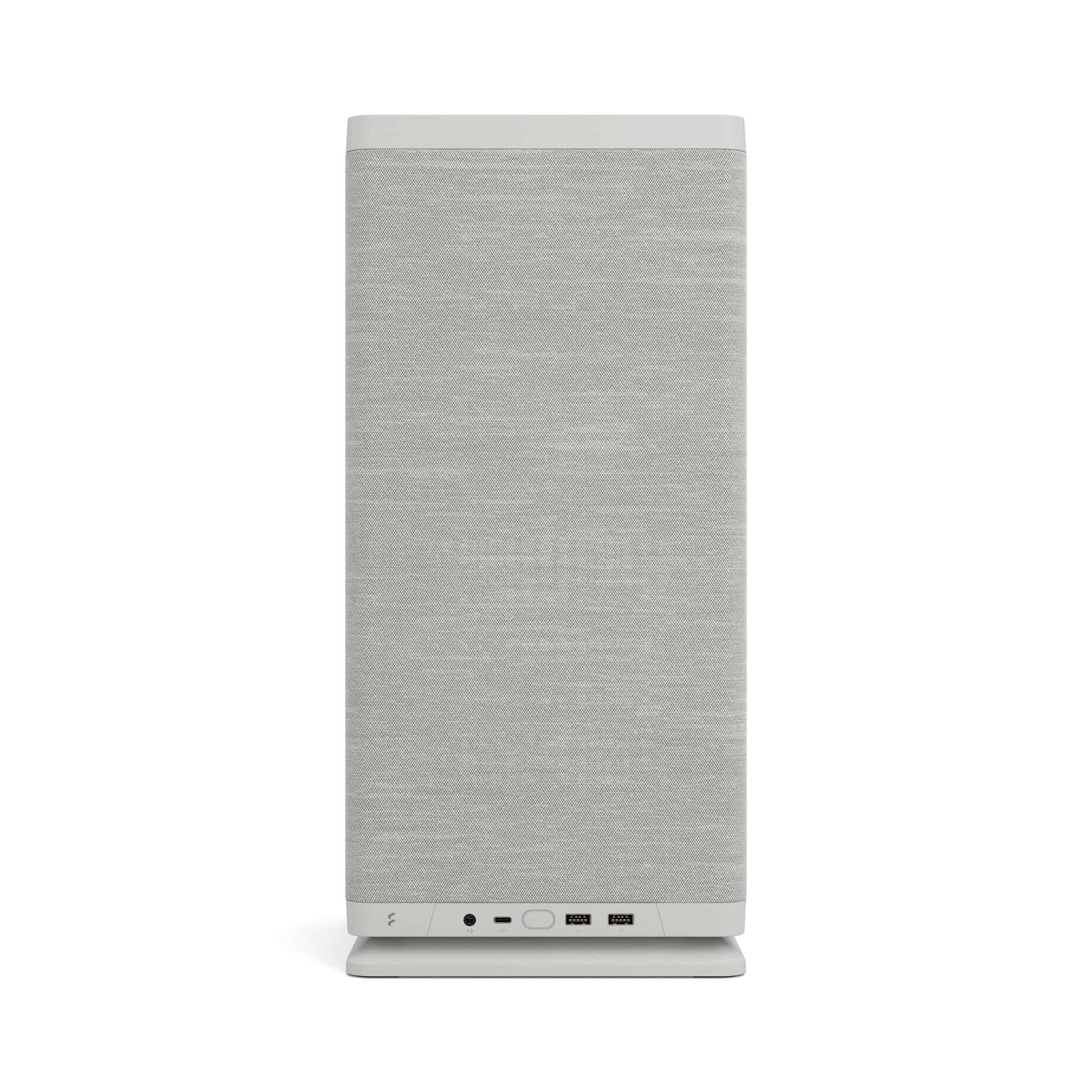 Fractal Design Fractal Design Mood Black Mini-ITX Small Form Factor PC Case, Motherboard Supports Upto mITX, GPUs Supports up to 325 mm, Rear magnetic filter mesh, with PCIe 4.0 Riser  | FD-C-MOD1N-02 - Color: WHITE