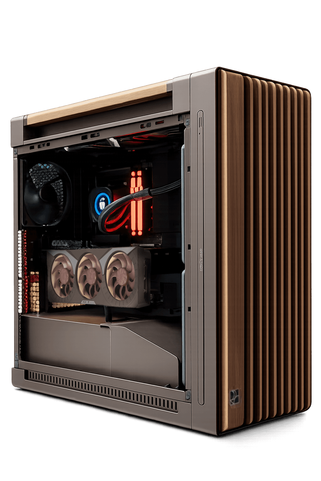 Asus Elite Workstation PC, AMD Ryzen 9 9950X3D2, RTX 5080 Noctua OC 16GB, 64GB DDR5, 2TB Gen5 SSD, 1000W ATX 3.1 - thumbnail 1