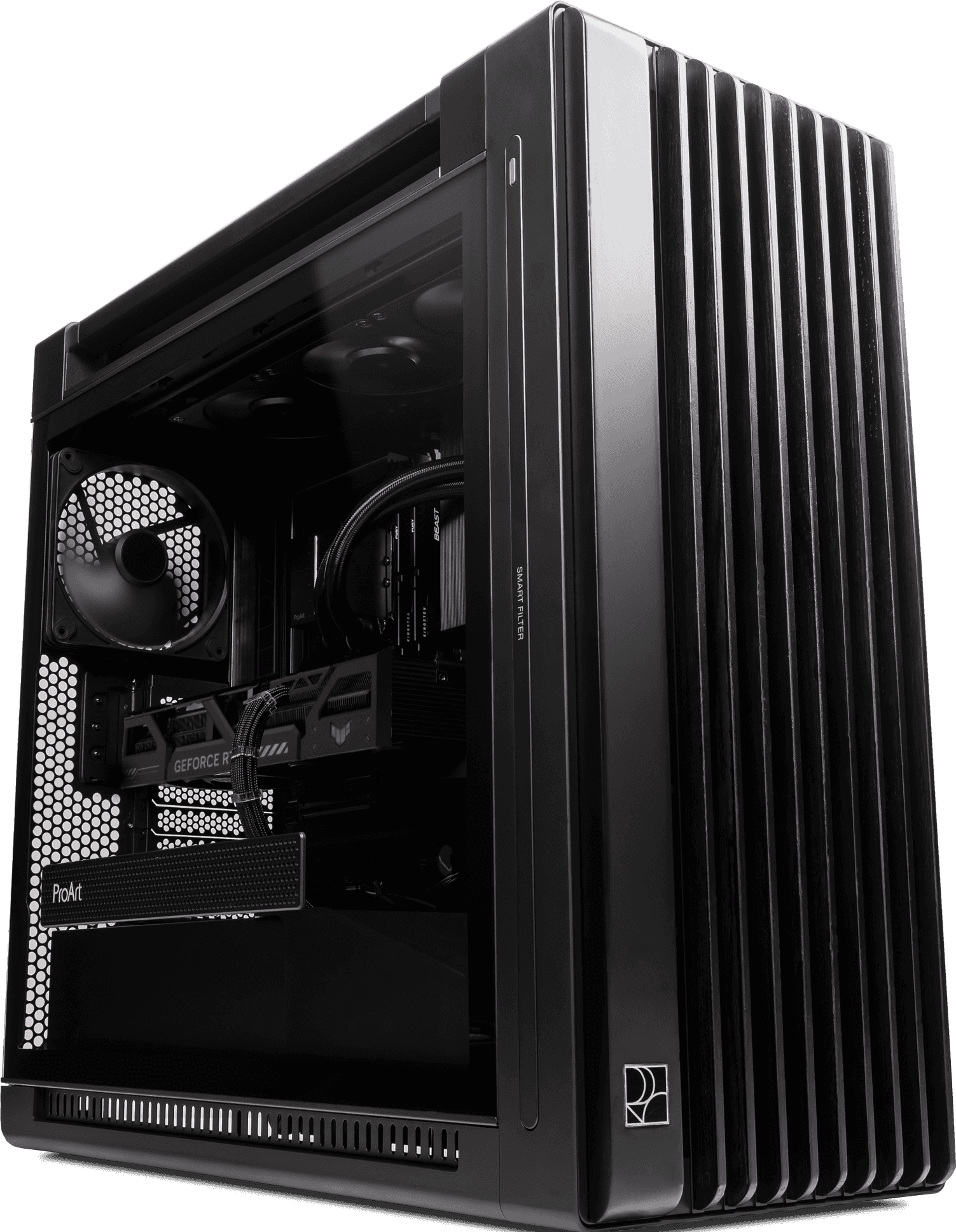 Rapoo NOD Edge Agent Computer Powered by ASUS – AMD Ryzen 9 9950X, TUF RTX 5090 32GB, 64GB DDR5, 2TB NVMe Gaming & Local AI Desktop - thumbnail 1