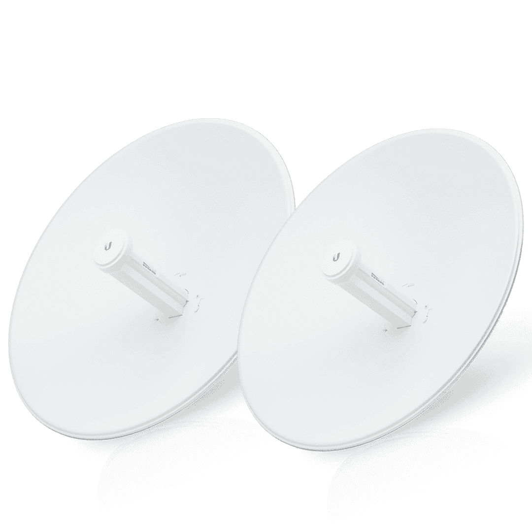 Ubiquiti Unifi airMAX PowerBeam 5AC 500 (2-Pack), 5 GHz WiFi antenna with a 450+ Mbps Real TCP/IP throughput rate | PBE-5AC-500 - thumbnail 1