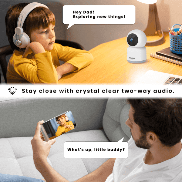 AWPRO Promage Connect PC-I232-WL 3MP WiFi Indoor PTZ Camera, 355° Pan/Tilt, Motion Tracking, Tuya Smart, Two-Way Audio | AWP012498 - thumbnail 4