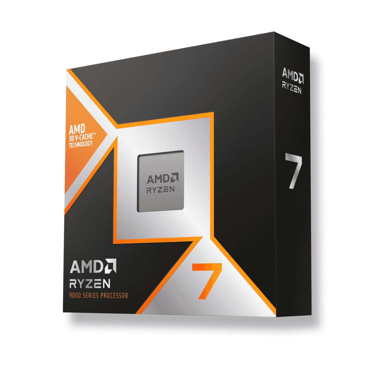 AMD AMD Ryzen 7 9850X3D 8-Core, 16-Thread Desktop Processor, Zen 5 Architecture, 96MB L3 Cache, 5.6 GHz Max Boost, Socket AM5, PCIe 5.0 & DDR5 Support, Unlocked for Overclocking | 100-100001973WOF - thumbnail 1