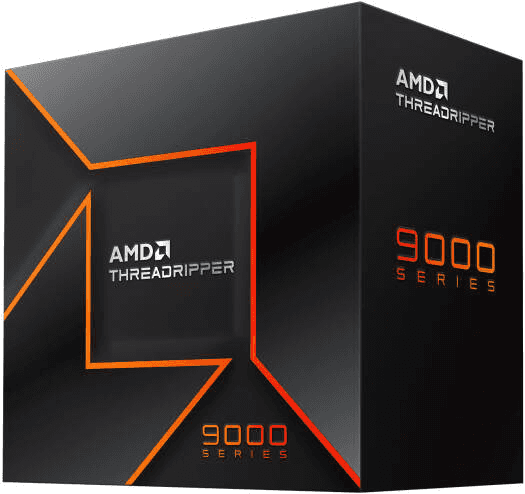 AMD AMD Ryzen Threadripper 9980X Workstation Processor, 64 Cores, 128 Threads, 5.3GHz Max Boost, Zen 5, sTR5 | 100-100001593WOF - thumbnail 1