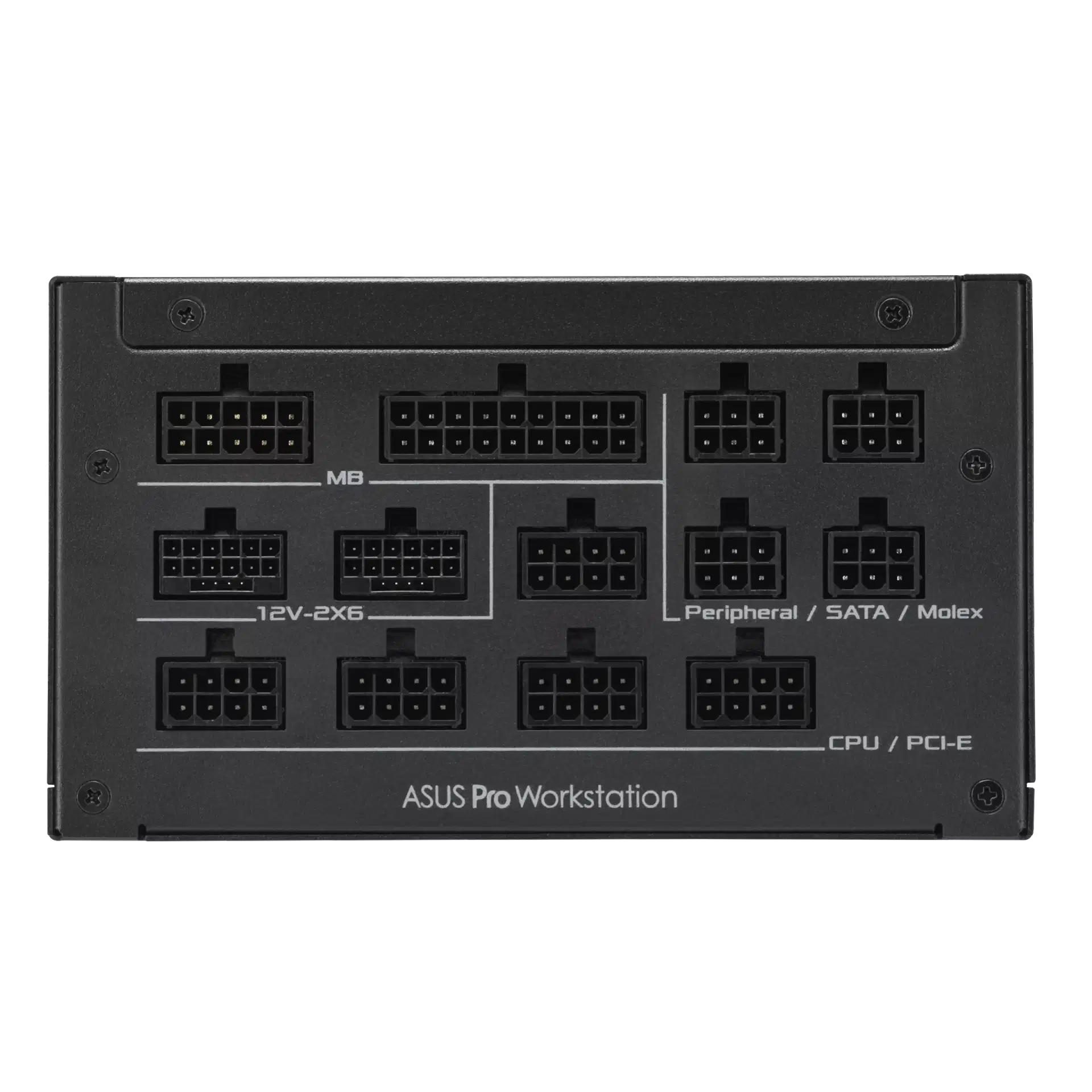 Asus ASUS Pro WS 1600W Platinum Power Supply (PSU), ATX 3.1 Compatible, PCIe 5.1 Ready, Heavy-duty PSU, 80 PLUS Platinum certified, Dual-ball fan bearings | 90YE00Z2-B0NA00 - thumbnail 5