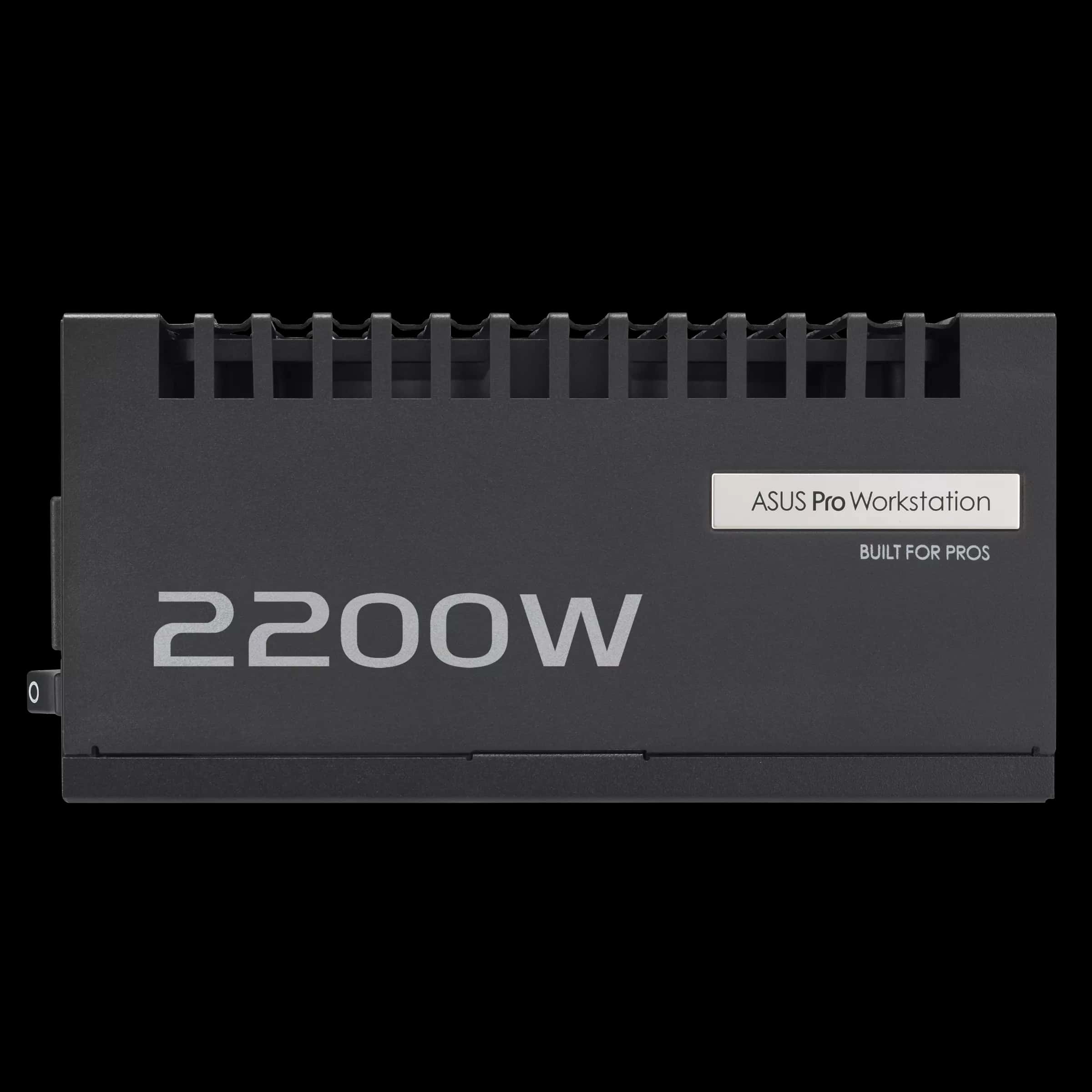 ASUS Pro WS 2200W Platinum Power Supply (PSU), Heavy-duty PSU, ATX 3.1 Compatible, PCIe 5.1 ready, 80 PLUS Platinum, Dual-ball fan bearings, up to 4x NVIDIA GeForce RTX 5080 Graphics Cards | 90YE00Z1-B0NA00 thumbnail 10
