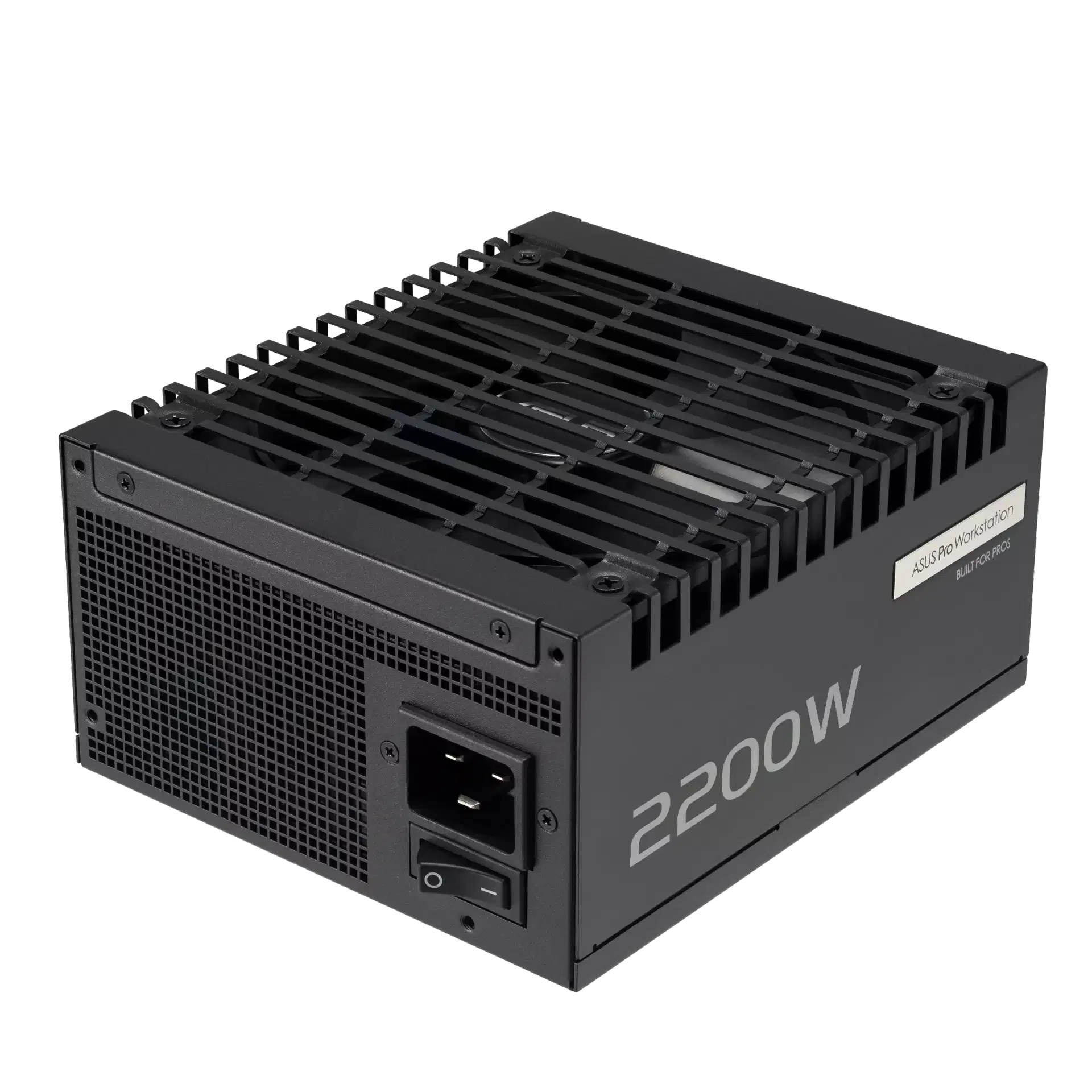Asus ASUS Pro WS 2200W Platinum Power Supply (PSU), Heavy-duty PSU, ATX 3.1 Compatible, PCIe 5.1 ready, 80 PLUS Platinum, Dual-ball fan bearings, up to 4x NVIDIA GeForce RTX 5080 Graphics Cards | 90YE00Z1-B0NA00 - thumbnail 3