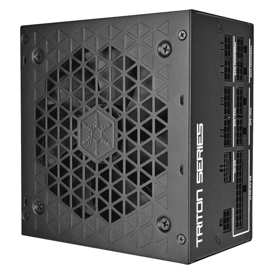 Silverstone SilverStone Triton 1000Rz 1000W Cybenetics Gold Fully Modular Power Supply (PSU), ATX 3.1 & PCIe 5.1 Ready, 12V-2x6 Connector, Full Japanese Capacitors | SST-TR1000R-GM - thumbnail 6