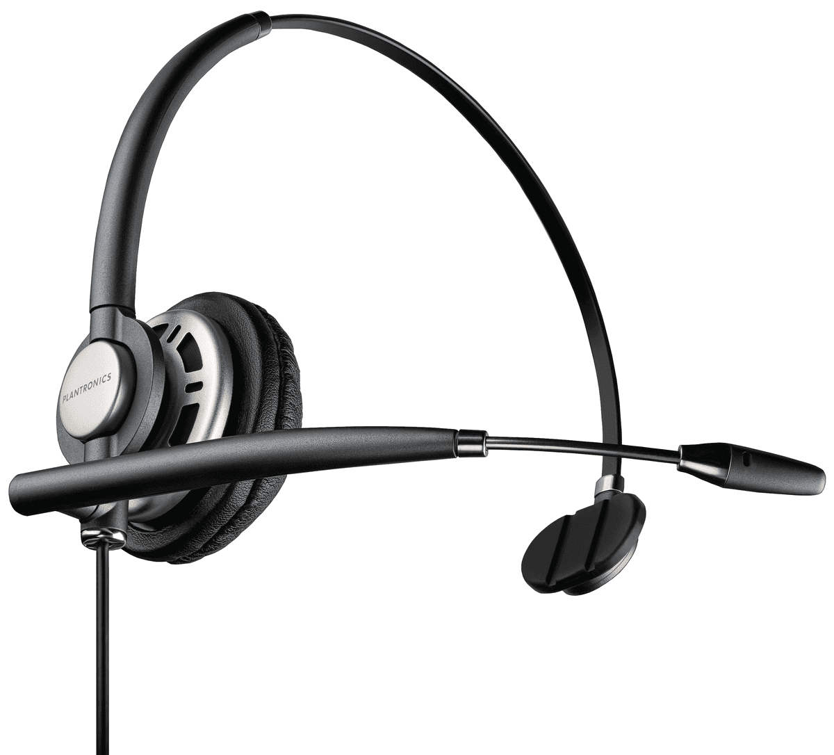 Hp Poly EncorePro HW710 Single Ear Headset +Carry Case +Quick Disconnect, Noise cancelling Microphone  | 8R708AA(without adapter ) - thumbnail 1