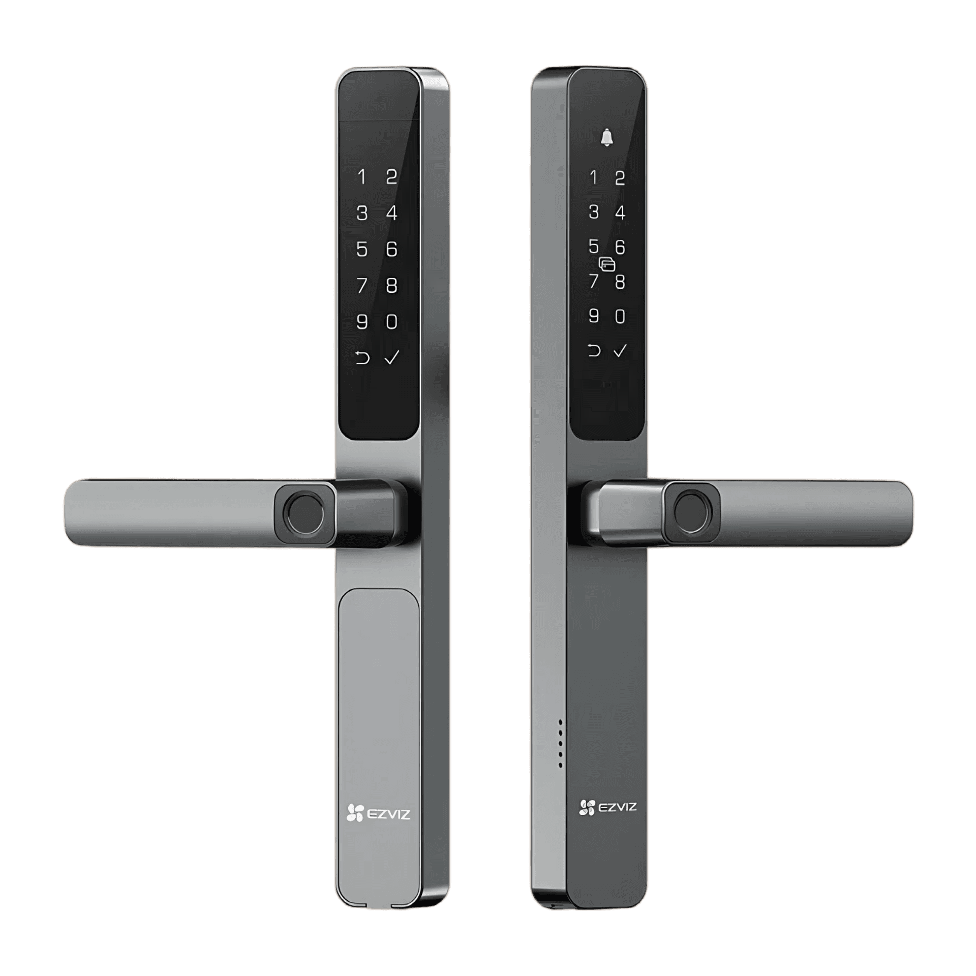 EZVIZ EZVIZ DL06 Pro Smart Fingerprint Door Lock – Dual-Sided Biometric Access, Mobile App Control, Keyless Entry, Auto Lock & Security Alarm | CS-DL06(WBCP) - thumbnail 1