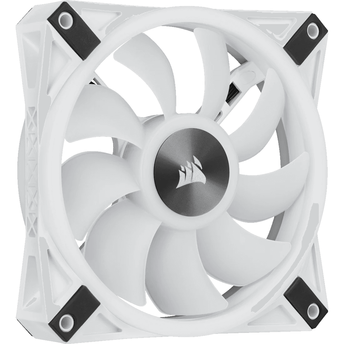 Corsair Corsair iCUE QL120 RGB 120mm PWM Single Fan, 102 Individual RGB LEDs, 1500 RPM, White | CO-9050103-WW - thumbnail 4