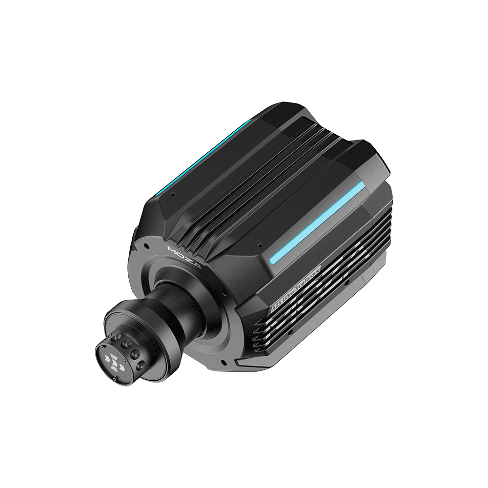 MOZA MOZA R25 Ultra True Torque Direct Drive Wheel Base, 25 N·m Peak Torque, 21-bit Magnetic Encoder, PC Sim Racing Base, Dual RGB Light Strips | RS091 - thumbnail 2