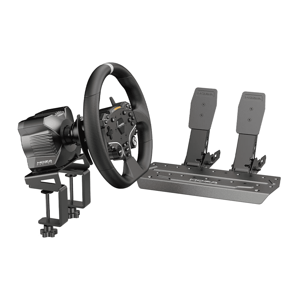 MOZA MOZA RS053 R3 Direct Drive Racing Bundle for Xbox & PC, 3.9 Nm Torque, ESX Wheel, SR-P Lite Pedals | RS053 - thumbnail 1