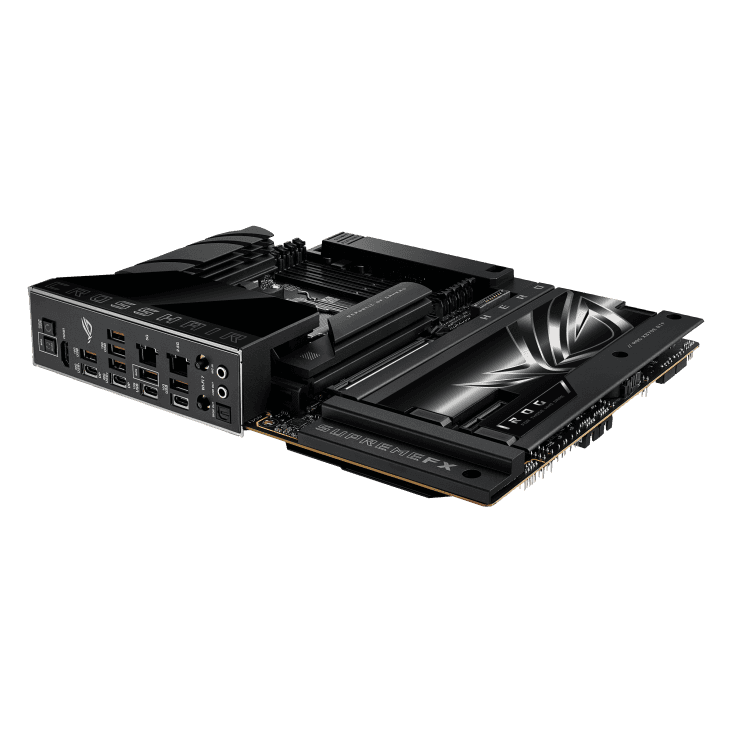 Asus ASUS ROG CROSSHAIR X870E HERO BTF AM5 Motherboard, Hidden-connector Design, Graphics Card High-power Slot Delivering up to 600W, 3x M.2 slots, PCIe 5.0 x16 slots, DDR5 Max. 256GB, NitroPath DRAM Technology, AEMP, WIFI 7, USB4,  Overclocking,  AI Cooling II |  90MB1MX0-M0EAY - thumbnail 6