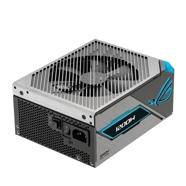 Asus ASUS ROG Thor 1200W Platinum III  ATX 3.1 Power Supply,  80Plus Platinum, Active PFC, Black |  90YE00V2-B0NA00 - thumbnail 5