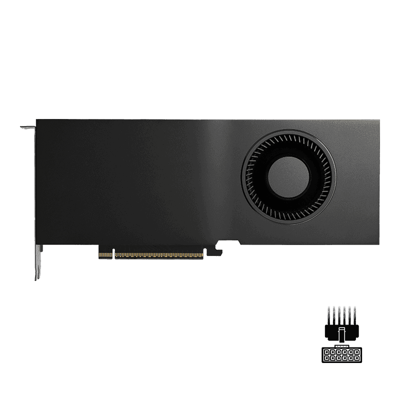 PNY PNY NVIDIA RTX PRO 5000 Blackwell Graphics Card, 48 GB GDDR7 384-Bit Memory, 14080 CUDA Cores, 1344 GB/s Memory Bandwidth, PCI Express 5.0 x16, Black | VCNRTXPRO5000-EDU - thumbnail 1