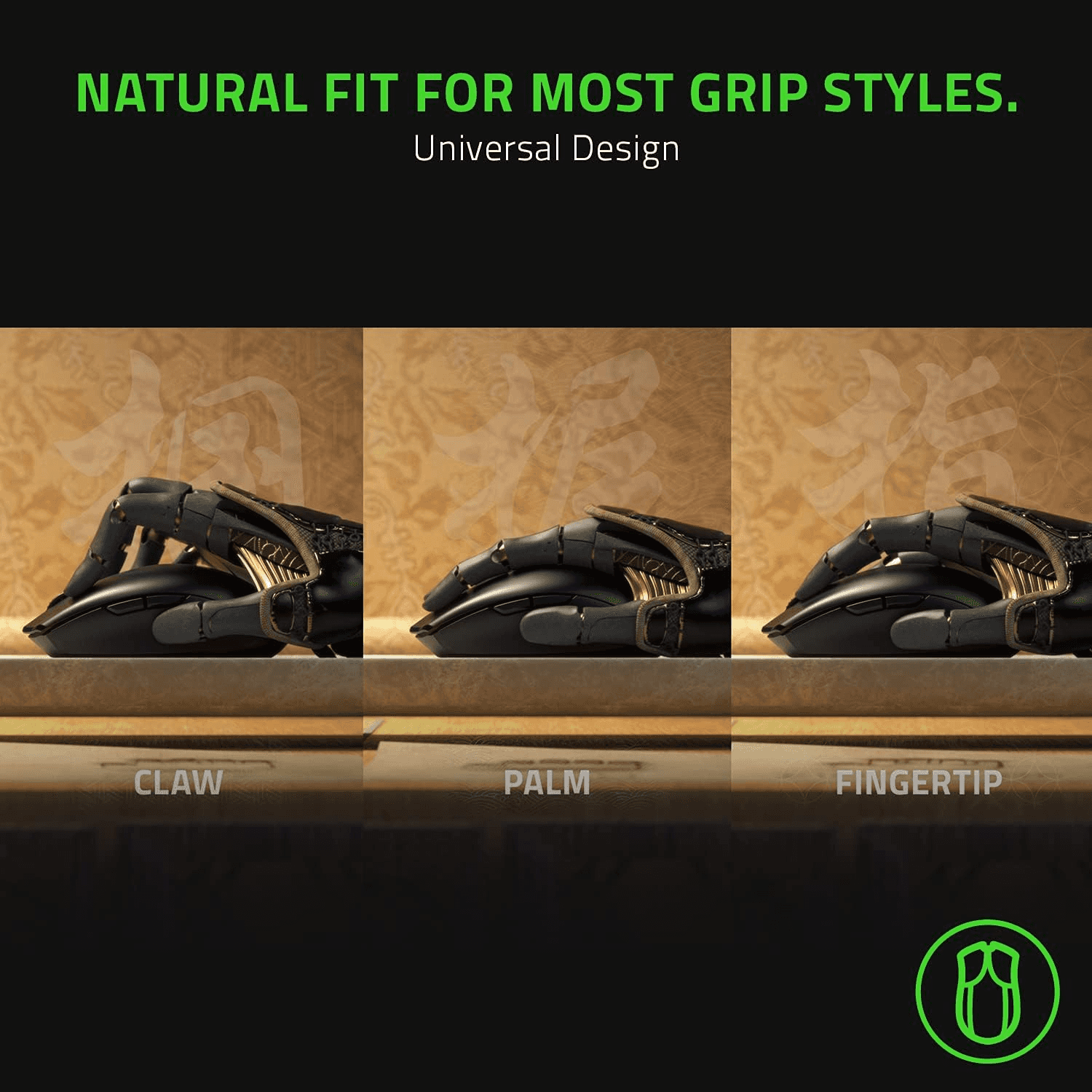 RAZER Razer Orochi V2 Wireless Gaming Mouse - 5G Advanced 18K DPI Optical Sensor, Mechanical Mouse Switches, 2 Wireless Modes, Ultra-Lightweight, up to 950hrs Battery Life - Black | RZ01-03730100-R3G1 - thumbnail 2