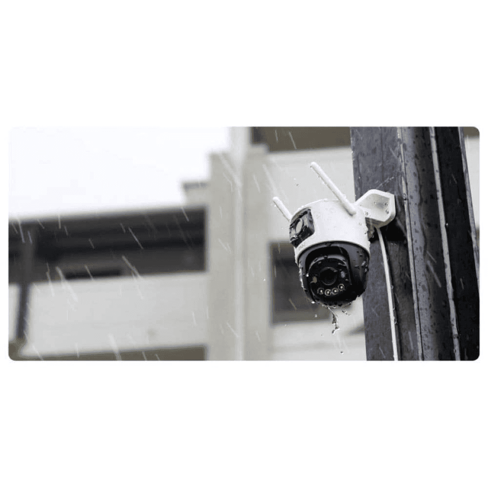 IMOU Imou Cruiser Dual 2 10MP Outdoor PTZ Security Camera, 5+5MP Dual Lens, Red & Blue Active Deterrence, & AI Human/Vehicle Tracking | IPC-S7XEP-10M0WED - thumbnail 2