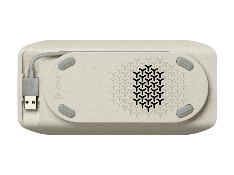 Hp Poly Sync 10 USB-A USB-C Speakerphone, Compatible with PCs via USB-A cable and USB-C adapter, Calls, Webinars, Podcasts, Music  | 772C3AA - thumbnail 2